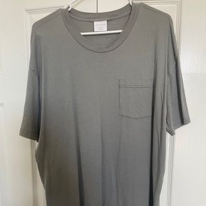 Grey Oversized Hollister T-shirt